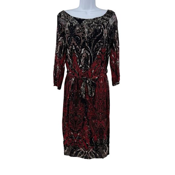 FUZZI John Paul Gaultier Mesh Dress L Sheath Stretch Sheer Whimsigoth Y2K Italy - Picture 1 of 8